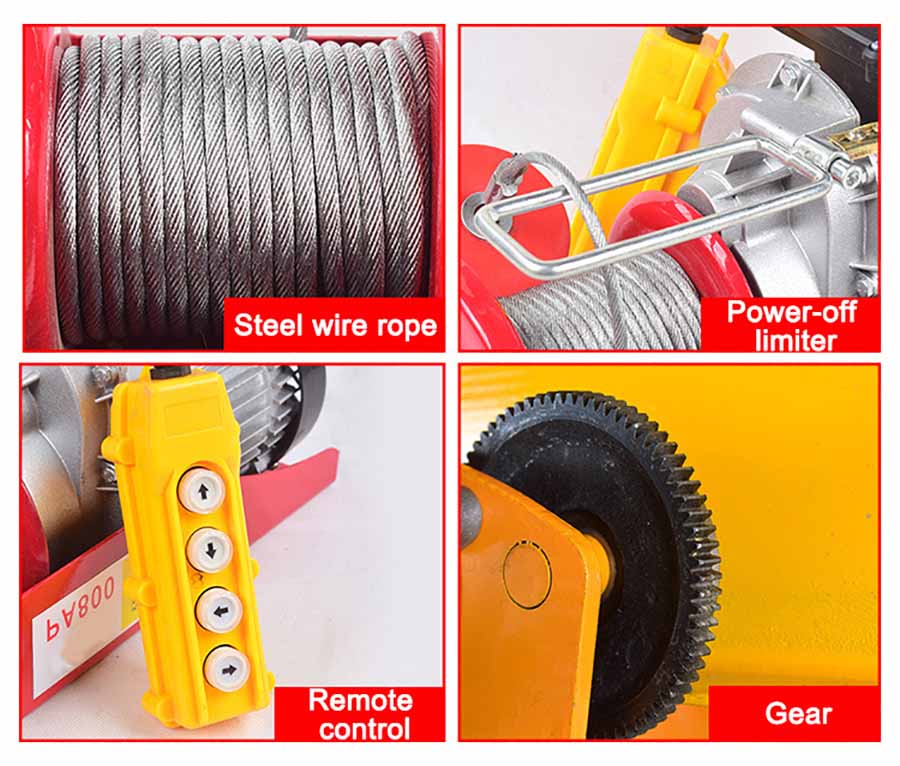 Mini Electric Hoist Features Mini Electric Hoist Features